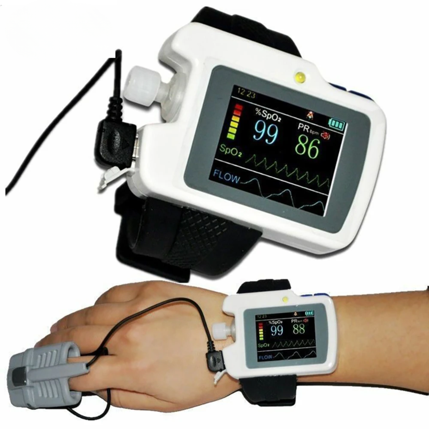 Portable Sleep and Breathing Tracker with PC Software