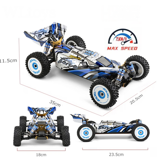 High Speed 4WD Brushless Remote Control Car 75km/h