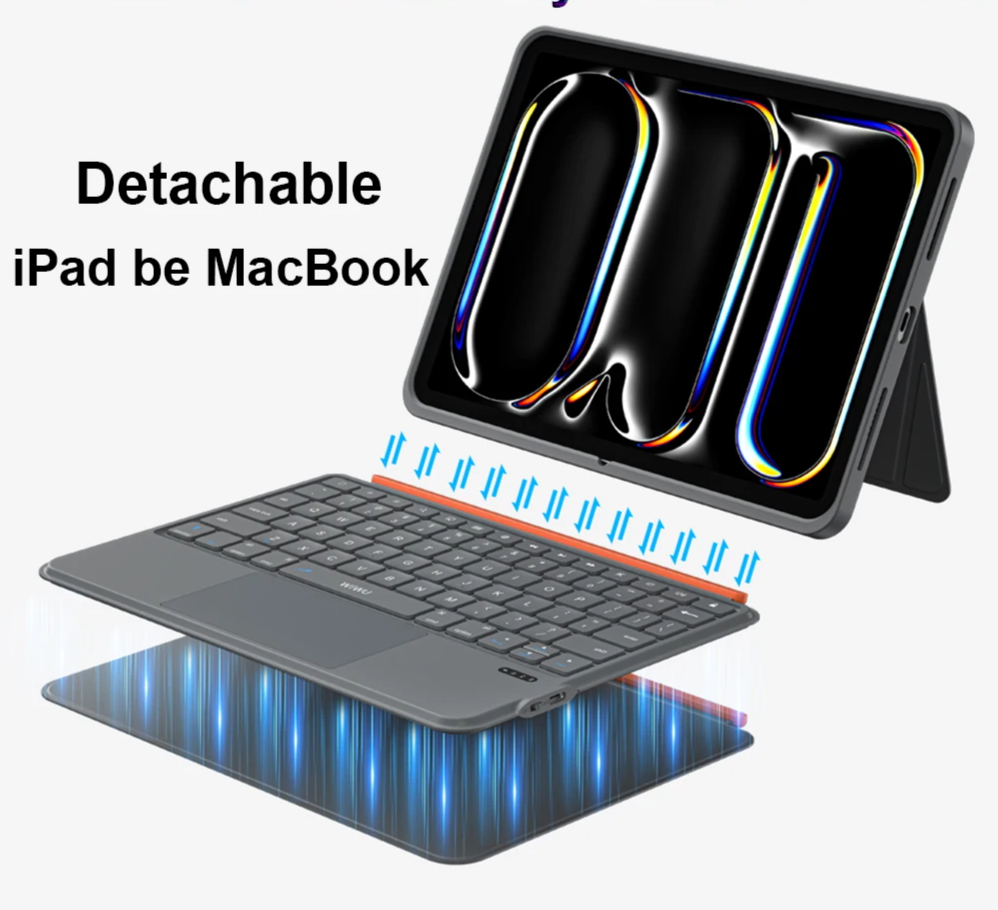 iPad Pro 13 Lightweight Wireless Keyboard Detachable