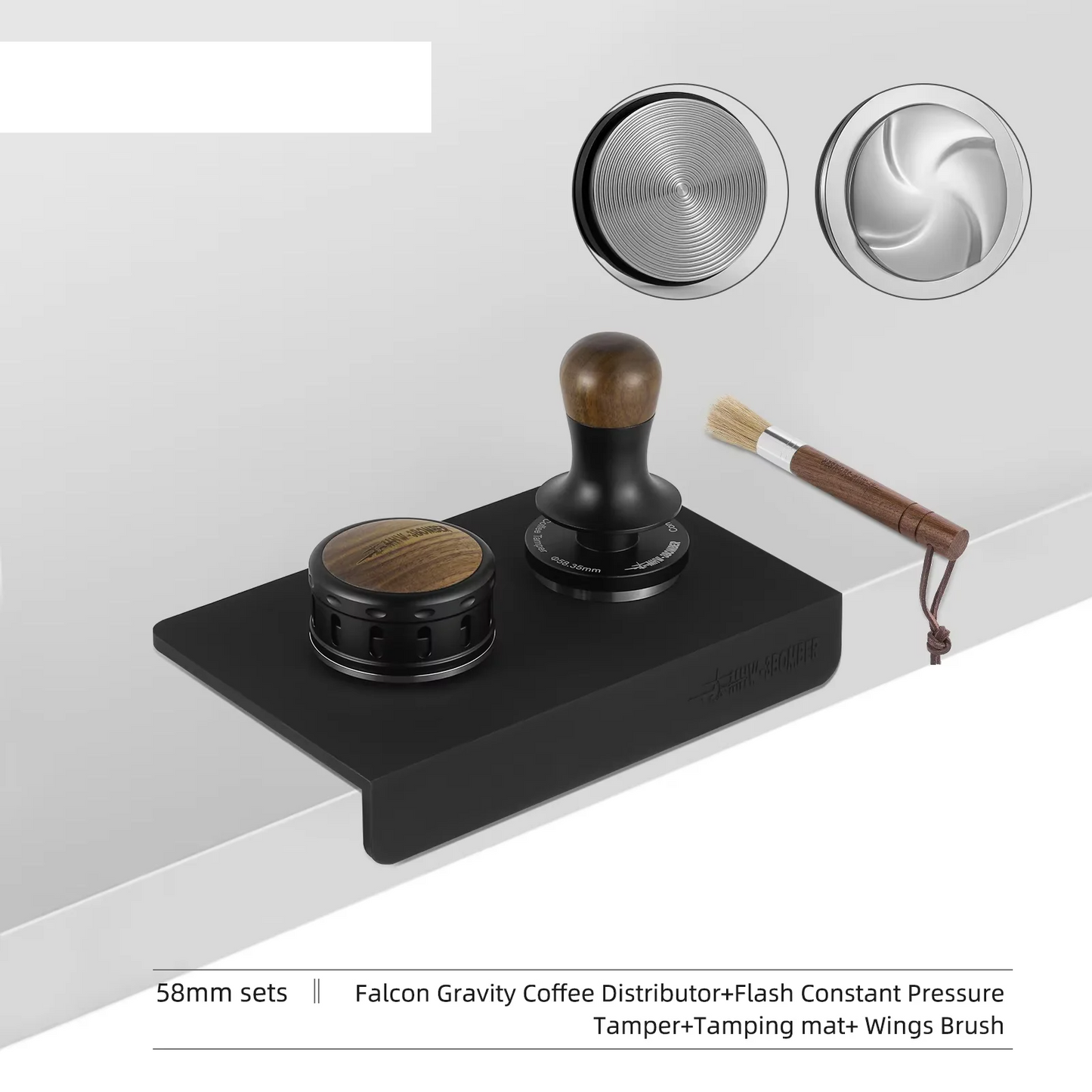 58.35mm Coffee Distributor Tool for Baristas