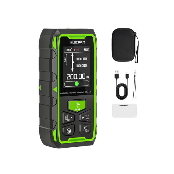 Dual Green Laser Rangefinder 200m High Accuracy LCD Display
