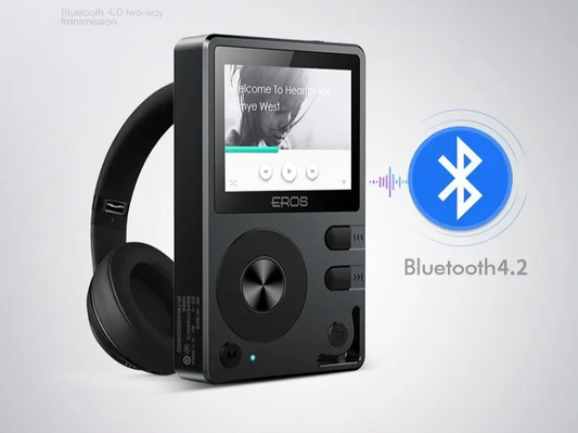 Portable Bluetooth 4.2 Hi-Res Music Player with Case