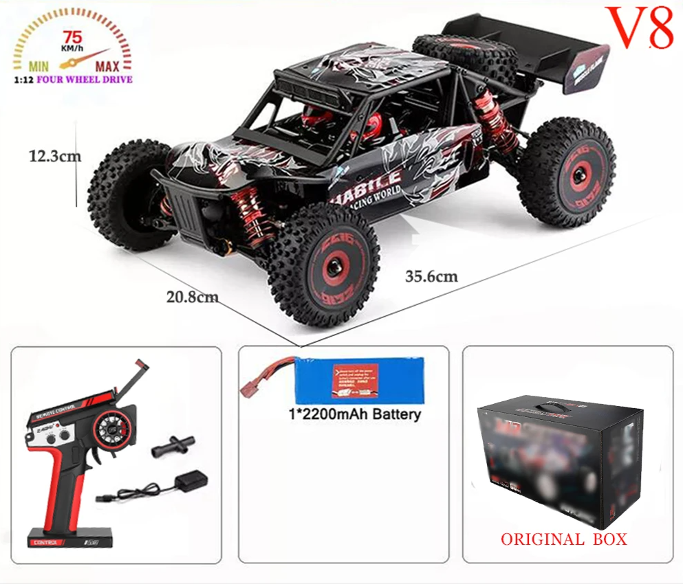 Powerful 4WD Remote Control Car for Racing and Drift