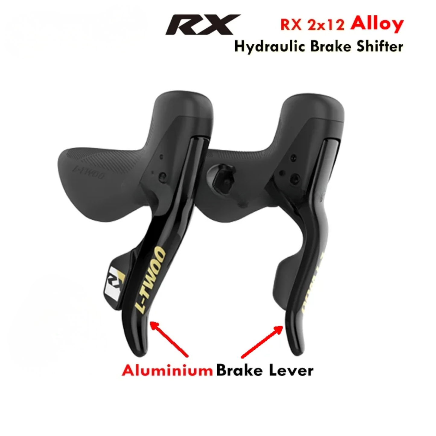 RX 2x12 Speed Shifter Hydraulic Brake Set