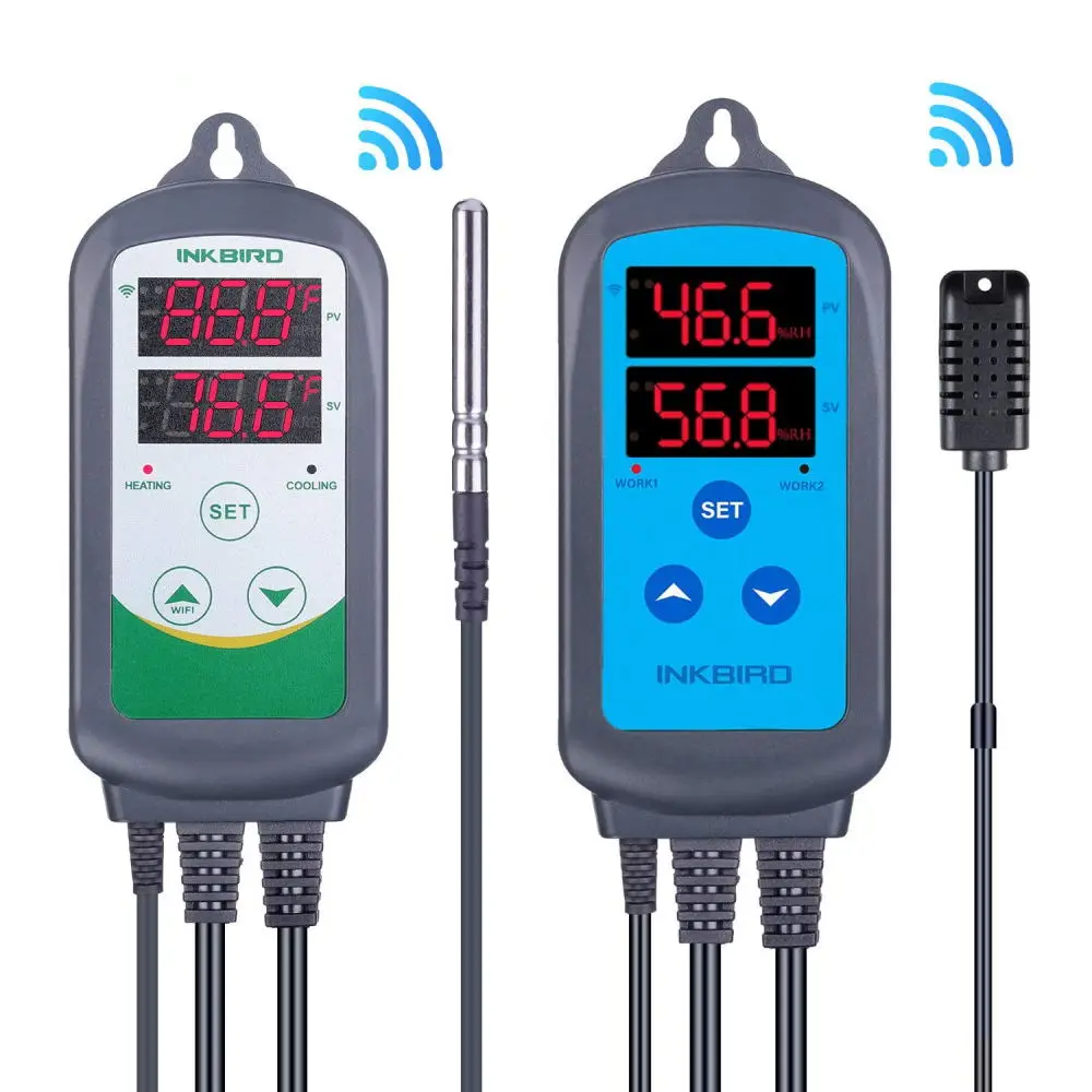 Smart WiFi Temp Humidity Controller for Brewing Aquarium