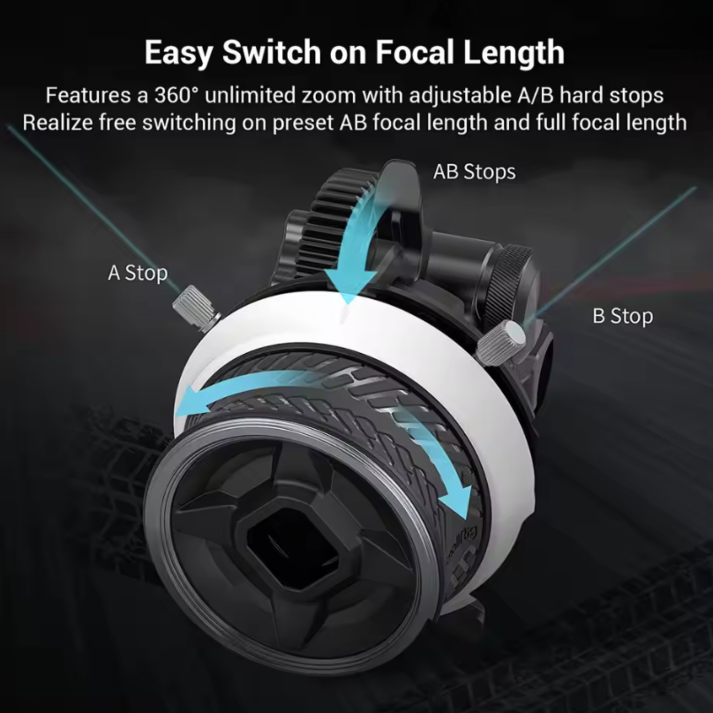 Professional Manual Focus Gear for Video Shooting