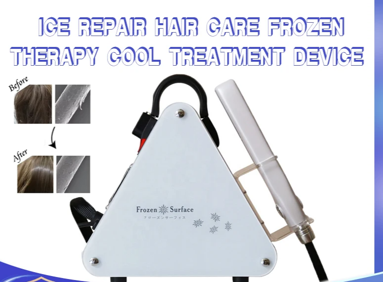 Ice Cold Hair Straightener Flat Iron Frozen Therapy