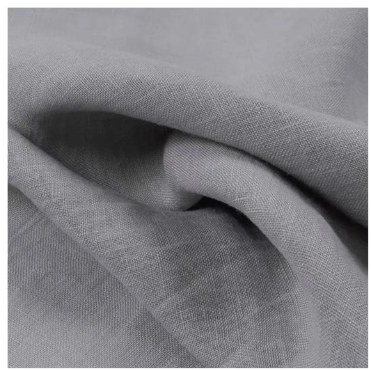 Medium Grey Linen Sofa Slipcover Soft Couch Cover