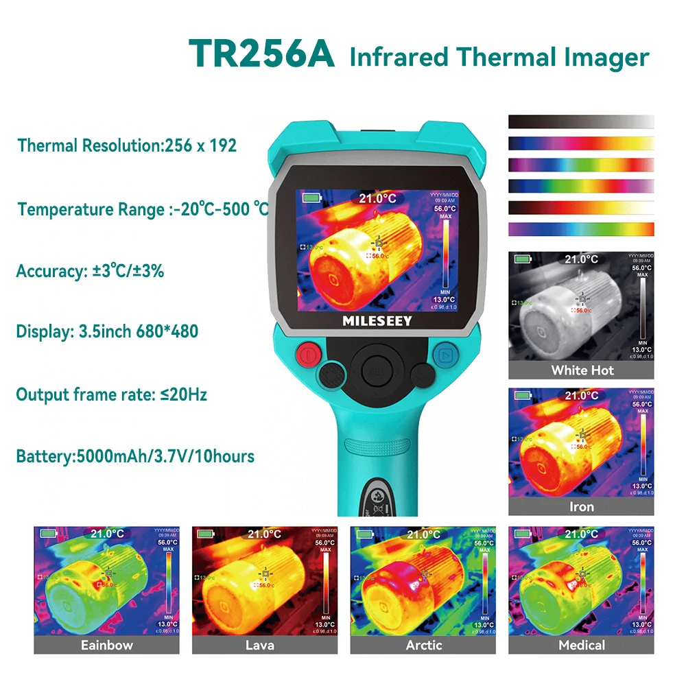 TR256A IR Thermal Imager High-Precision Temperature Detector