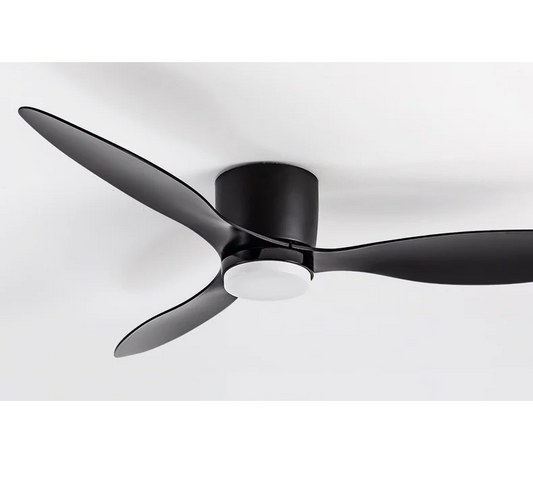 Ceiling Fan with LED Light Quiet Low Profile Remote Control