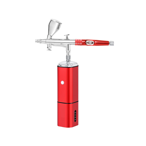 Rechargeable Airbrush Compressor for Art Nail Design Painting