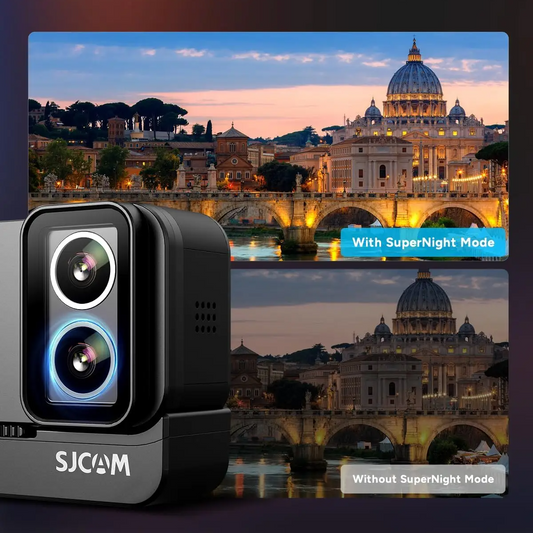 Compact 4K Action Cam with Touch Screen and 32GB Card