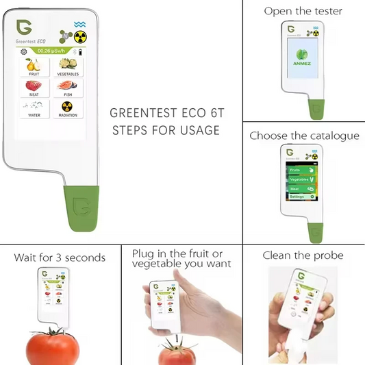 Portable Food Nitrate Tester for Fruits, Vegetables and Meat