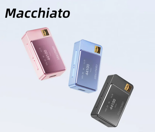 Portable USB DAC Headphone Amplifier Hi-Res Audio