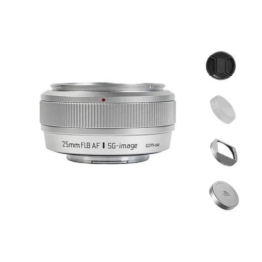 Silver Camera Lens Kit Lens Protection