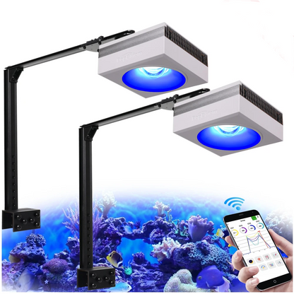 2 Pack RL90 WiFi LED Aquarium Light Mounting Kit Included