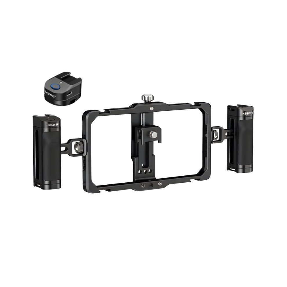 Universal Phone Cage Rig with Bluetooth Handle Stabilizer – Stuffology ...