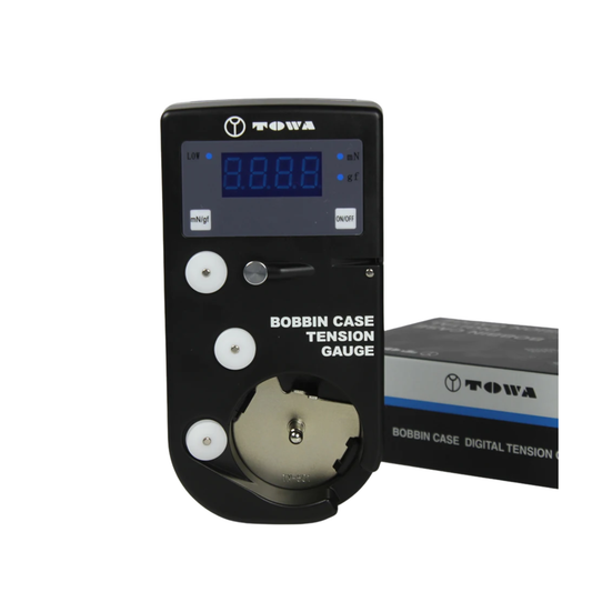 Precision Digital Sewing Gauge for Bobbin Case Adjustment