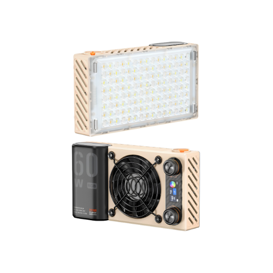 Portable 60W RGB Fill Light for Vlogging Live Streaming