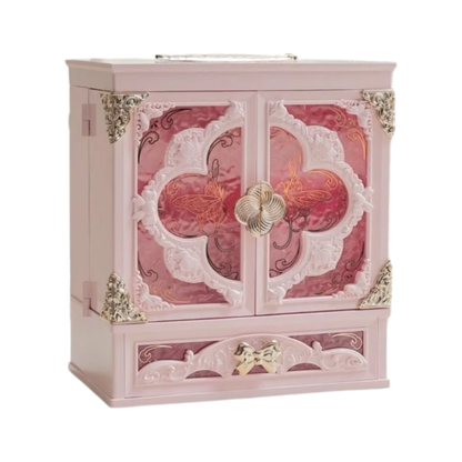Acrylic Jewelry Display Case for Rings and Necklaces