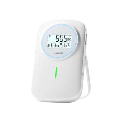 Smart Bluetooth CO2 Air Quality Monitor with Temperature Humidity