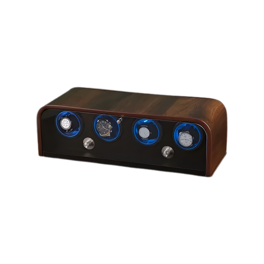 Rotating 4 Slot Watch Winder for Mechanical Watches