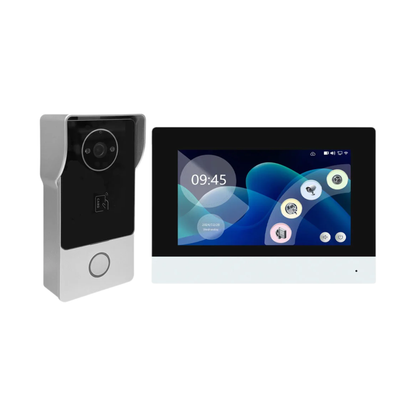 Wi-Fi Video Intercom 7" Display with RFID System