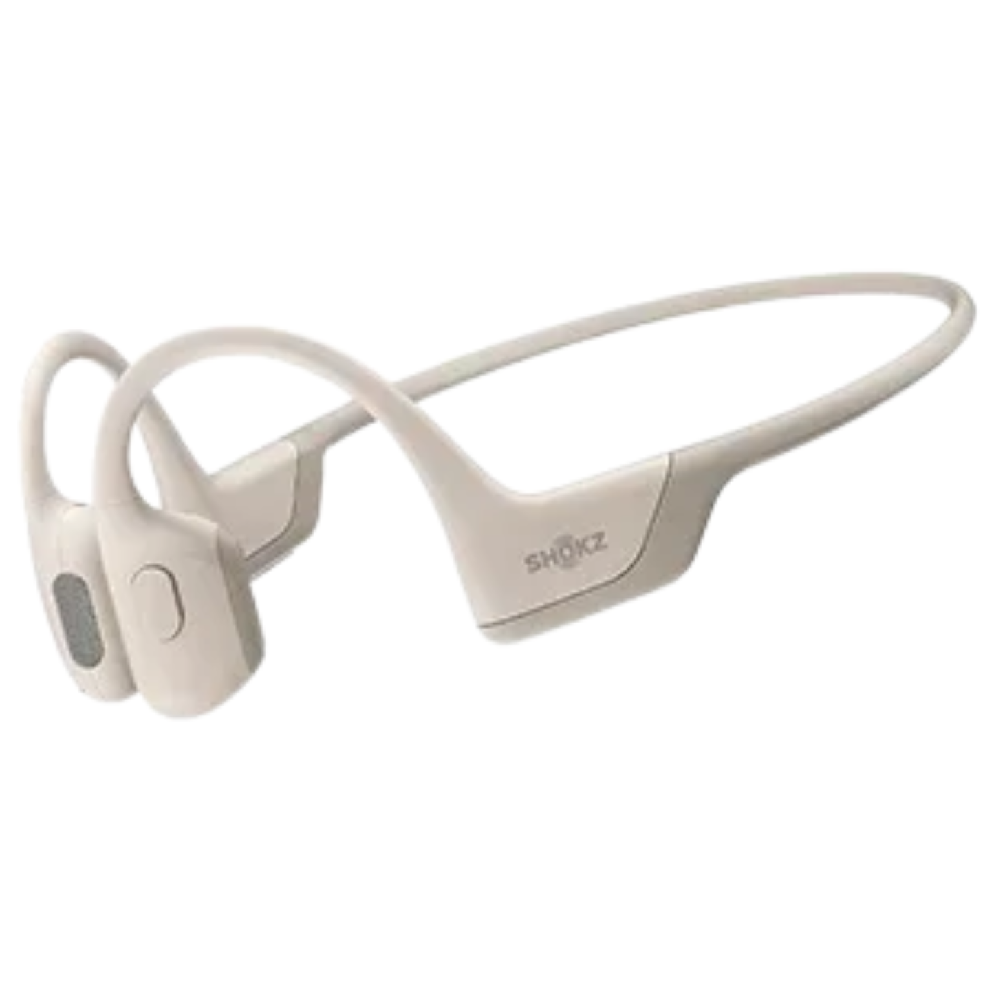 White Open-Ear Bone Conduction Running Headphones Bluetooth 5.1