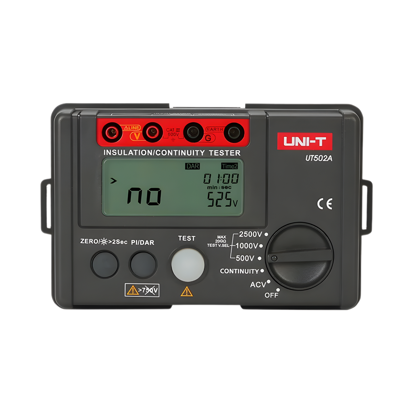 UNI-T Portable UT502A Megohmmeter Auto Range Insulation Tester