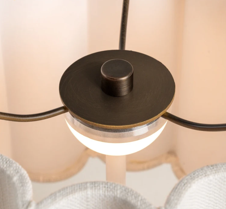 Nordic Marble Table Lamp with Touch Control and USB Charging