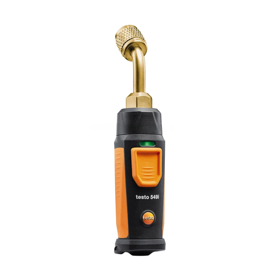 Smart Bluetooth Refrigeration Pressure Gauge for HVAC and Air Conditioning