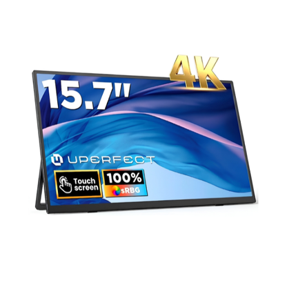 15.7 Inch 4K UHD Portable Monitor 10-Point Touchscreen