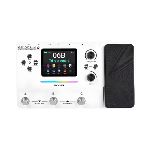 Multi Effects Guitar Pedal with 50 Tone Banks
