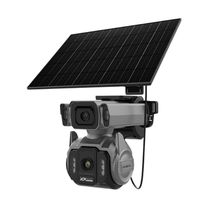 4G Solar Security Camera 12X Optical Zoom AI Tracking