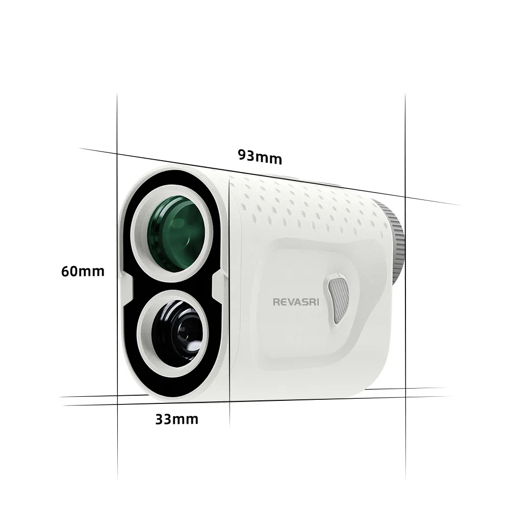 Golf Rangefinder 1000m with Slope Switch 6X Magnification