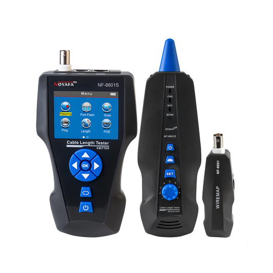 Network Cable Tracker with TDR Measurement PoE and Fault Detection