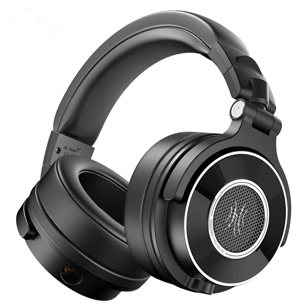 Professional Wired Over-Ear Studio Headphones with Mic