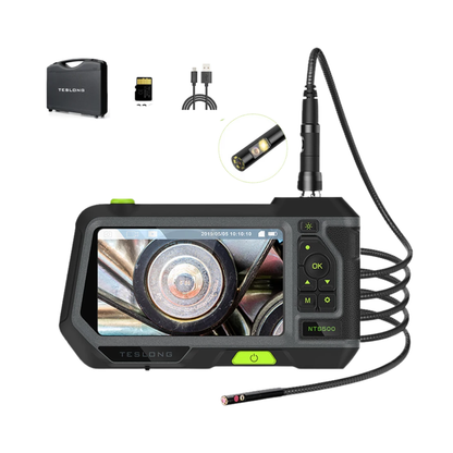 Dual Lens Digital Endoscope 5.5mm 1m Pipe Camera