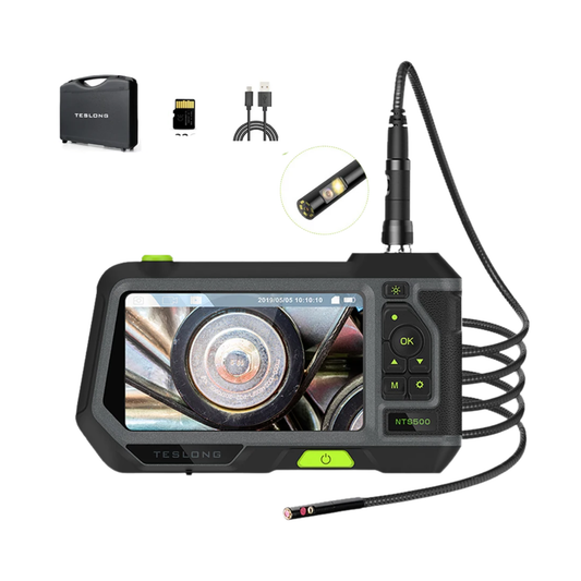 Dual Lens Digital Endoscope 5.5mm 1m Pipe Camera