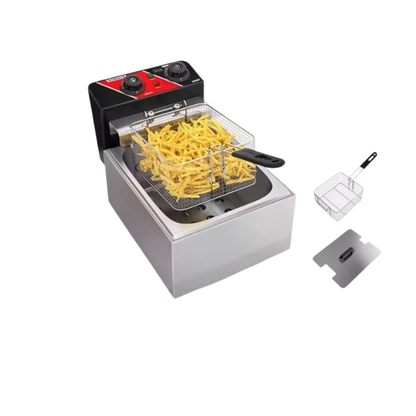 10L Dual Tank Electric Deep Fryer Commercial Kitchen