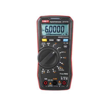 Professional Digital Multimeter True RMS NCV Resistance Tester