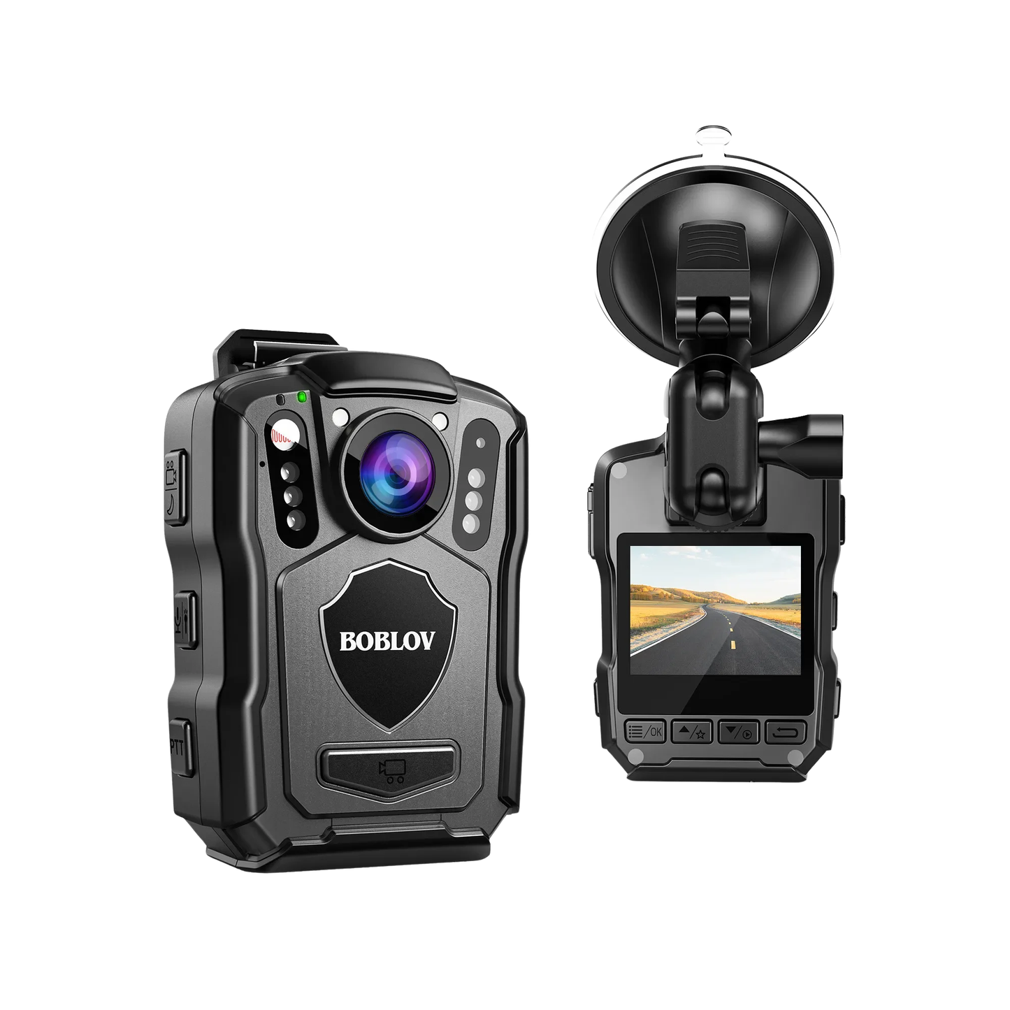 Waterproof Body Camera 64GB with GPS and Long Battery