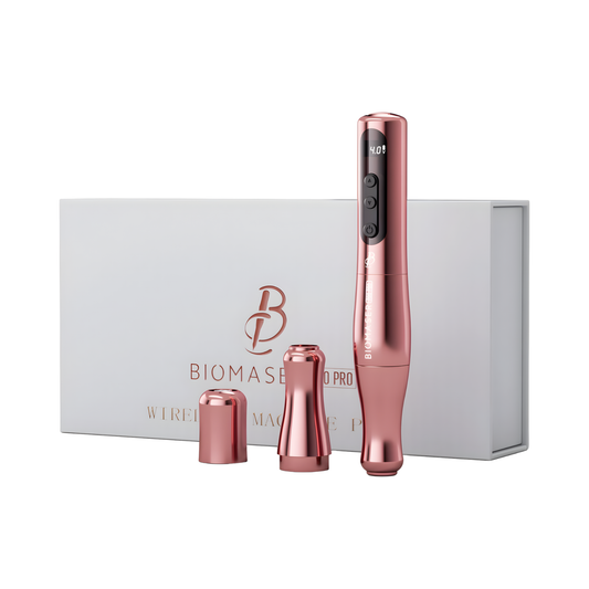 Portable PMU Tattoo Machine Eyebrow Lip Pen Rose Gold