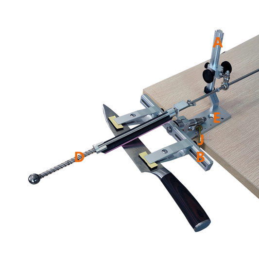 Adjustable Knife Sharpener Kit Professional Sharpening System Tool