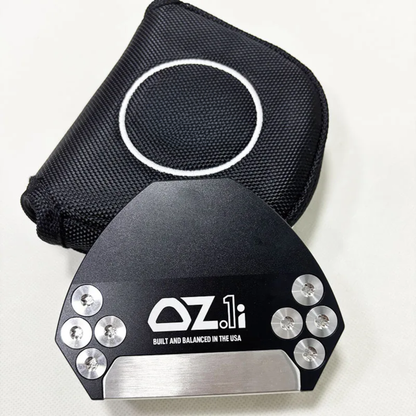 Black 34-Inch Zero Torque Golf Putter with Stability Shaft