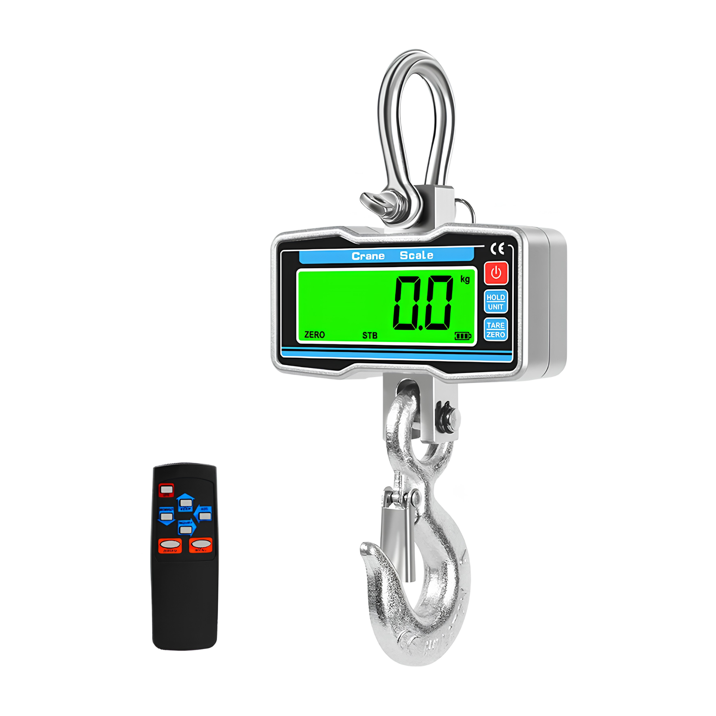 2000kg Heavy Duty Crane Scale LCD Digital Hanging Scale