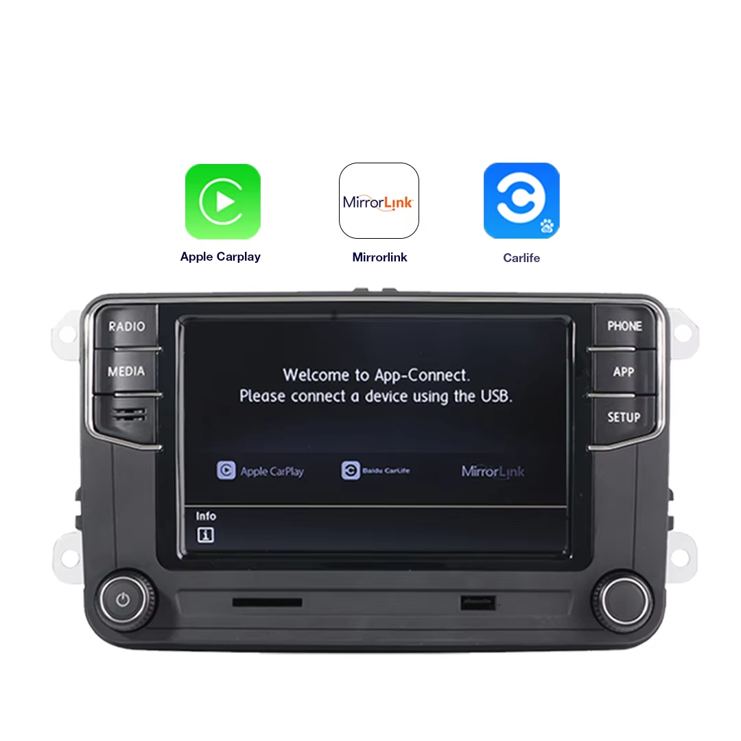 Wireless CarPlay Car Radio for VW Polo Golf Passat