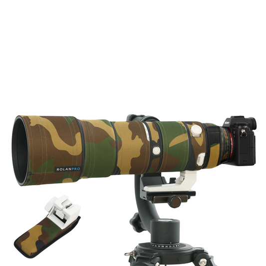 Camo Waterproof Camera Lens Sleeve for Sony 200 600mm