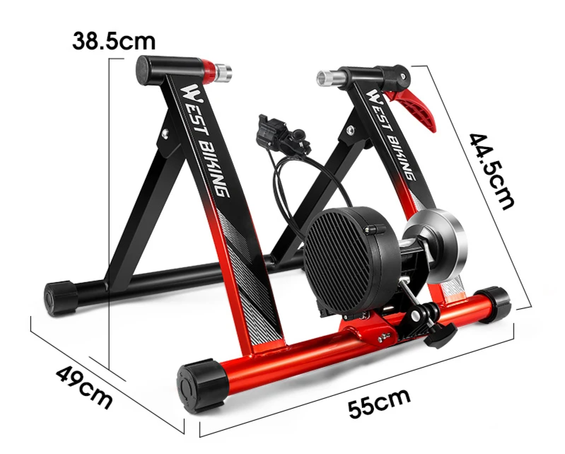 6-Speed Magnetic Bike Trainer Indoor Cycling Stand