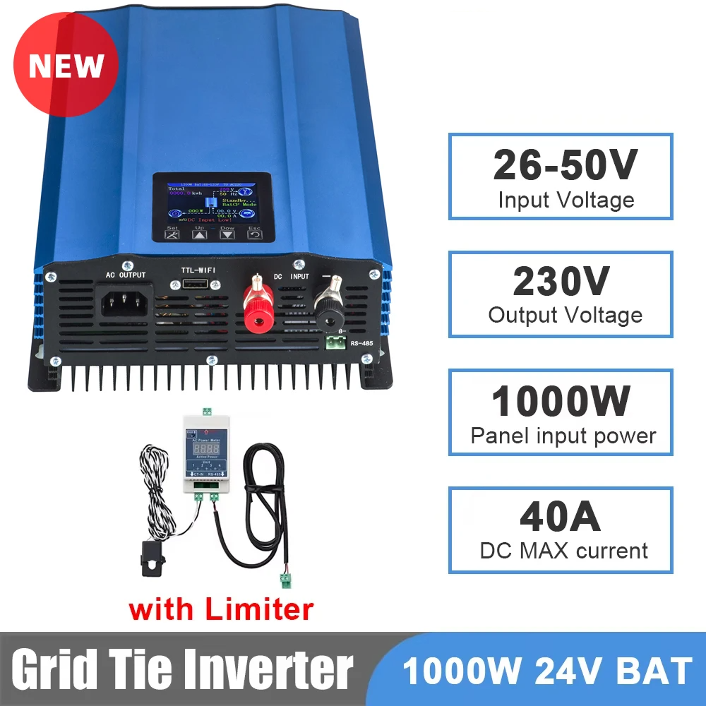 1000W 24V Pure Sine Wave Solar Inverter